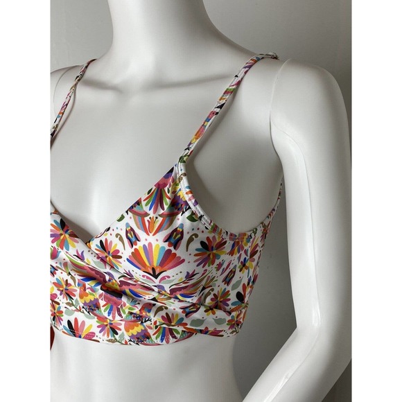 NWT Verdelimon Womens TAPIZ Izamal‎ Printed Bikini Top Size Large Adjustable - Picture 6 of 12